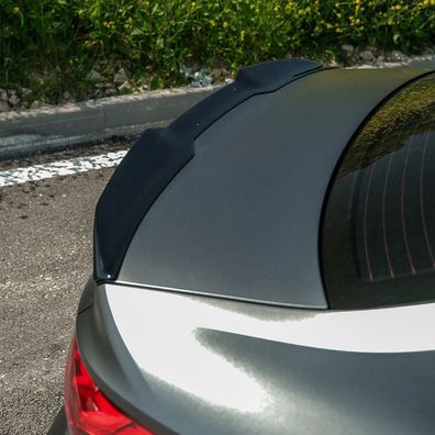 Heckspoiler Flaps Aufsatz ABS Glanz Schwarz für AUDI RS3 + S3 + A3 8Y Limousine