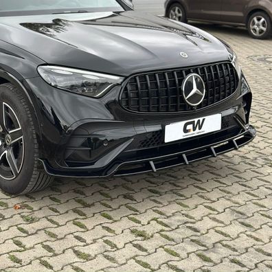 Frontlippe ABS Glanz passend für Mercedes Benz X254 C254 GLC mit AMG Line