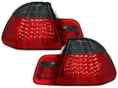 LED Rückleuchten passend für BMW 3er E46 VFL Limousine 4 Türen 98-01 Roter Rauch