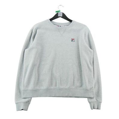 Fila Damen Sweatshirt F-Box Y2K Rundhalsausschnitt Größe XL #QWE0306