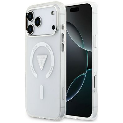 Handyhülle Guess IML Gradient Triangle MagSafe für iPhone 18/17 Pro Max transparent