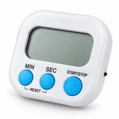 K52C Digital Küchentimer Countdown Stoppuhr LCD Display mit magnetisch & aufstellbar