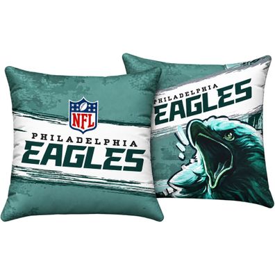 Beronage Philadelphia Eagles NFL Football-Kissen 40x40 cm Fan-Kuschelkissen