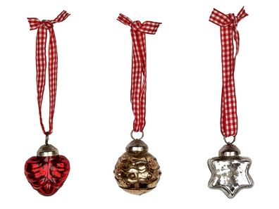Spiegelburg Christbaumschmuck Frohe Weihnacht überall! (6 St.)