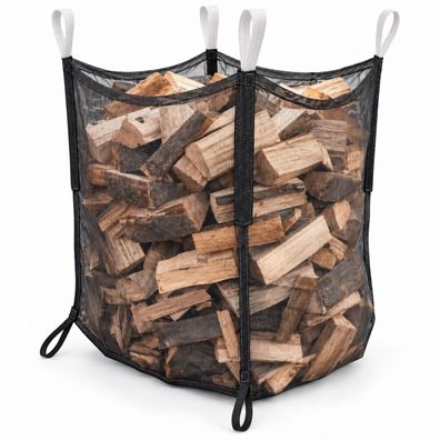 50 x Woodbag Holzbag 100x100x160cm Kaminholz Brennholz Scheitholz trocknen
