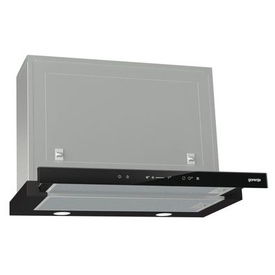 Gorenje BHP643A5BG Flachschirm-Dunstabzugshaube 60cm Schwarz Touch LED | Neu