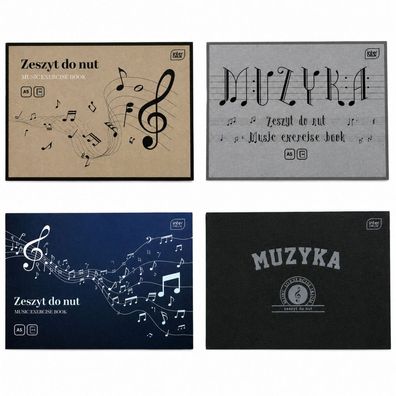 Notenheft Musikheft Notenblock