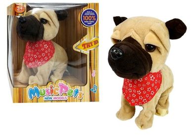Plüschhund Hundeleine Spielgefährte