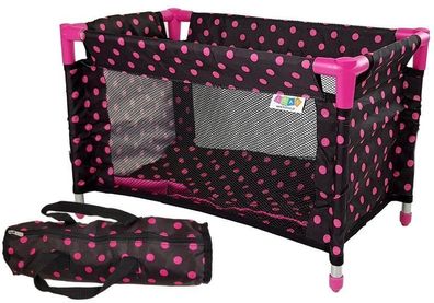 Puppenreisebett Spielbett Puppenlaufstall