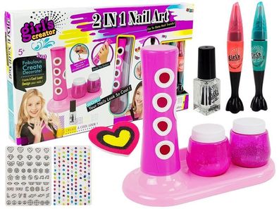 Nagelsticker Nageldesign Glitzerspender