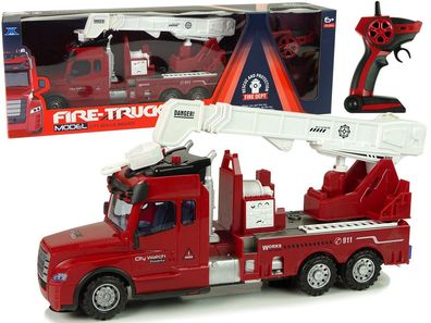 Feuerwehrauto Drehleiterfahrzeug Rettungsfahrzeug