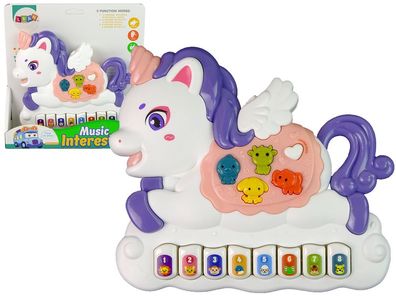 Einhornklavier Musikspielzeug Lernspielzeug