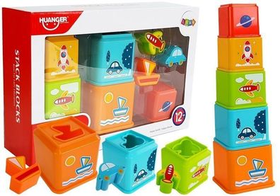 Stapelbecher Formensortierer Babyspielzeug