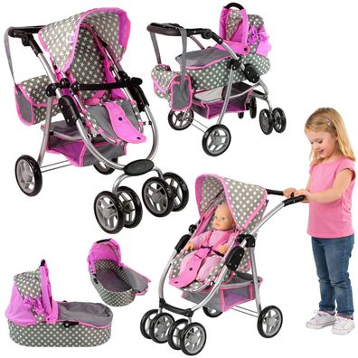 Kombiwagen Puppenbuggy Puppensportwagen