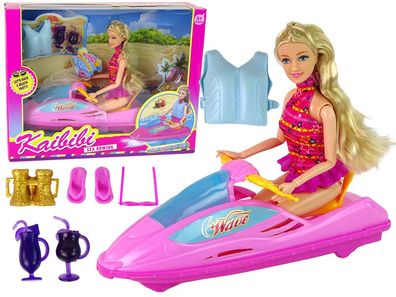 Puppenspielset Wassermotorrad Strandabenteuer