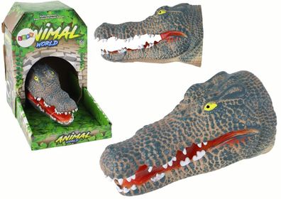 Tierhandpuppe Krokodilkopf Rollenspielfigur