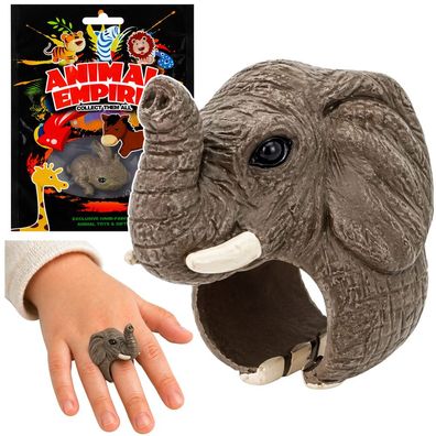Tierring Elefantenring Fingerspielzeug