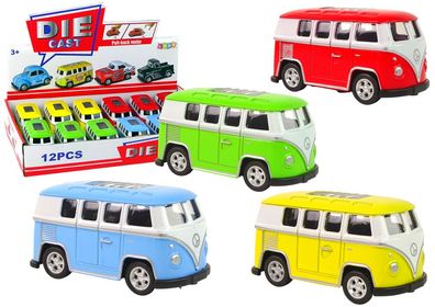 Rückziehauto Miniaturbus Spielfahrzeug