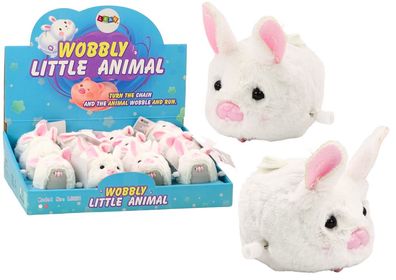 Aufziehhase Kuscheltier Osterdeko