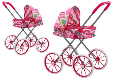 Spielzeugkinderwagen Puppenkinderwagen Klappwagen