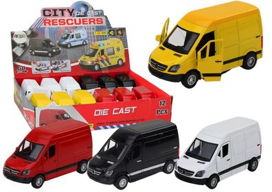 Transporter Rückziehauto Modellfahrzeug