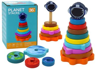 Stapelturm Sortierspiel Motorikspielzeug