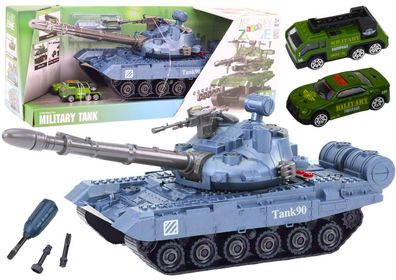 Militärpanzer Kettenfahrzeug Schraubbausatz