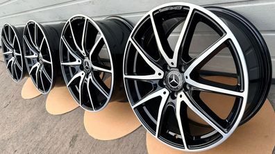 4x Original Mercedes E Klasse W213 S213 C238 19 Zoll AMG Alufelgen A2134017300 -7400