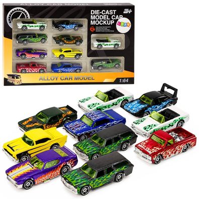 Modellautos Rennwagen Sammelset