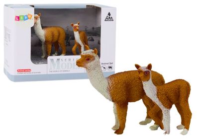 Lamafamilie Spielfigur Sammelfigur
