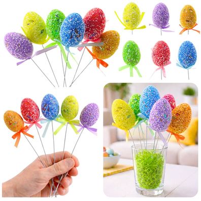 Dekoeier Blumenstecker Frühlingsdeko