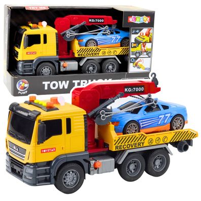 Abschleppwagen Kranwagen Rennwagen