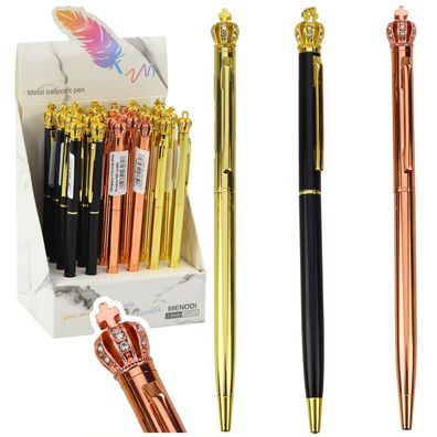 Drehkugelschreiber Kronenstift Geschenkstift