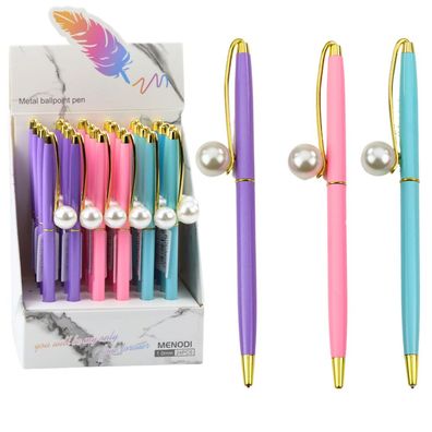 Drehkugelschreiber Perlenstift Geschenkstift