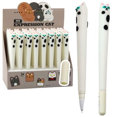 Gelstift Schreibstift Katzenmotiv