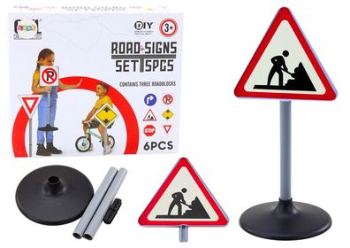 Verkehrsschild Baustellenschild Lernspielzeug