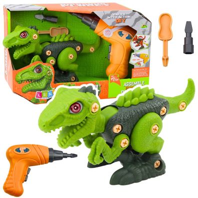 Schraubdinosaurier Montagespielzeug Konstruktionsset