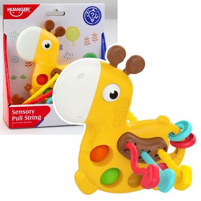 Motorikspielzeug Sensorikgiraffe Greifspielzeug