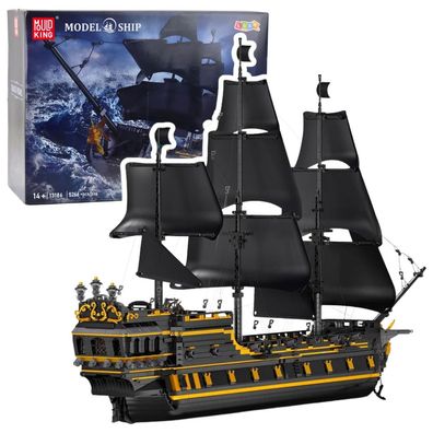 Piratenschiff Segelschiff Klemmbausteine