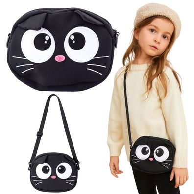 Katzentasche Kindertasche Schultertasche