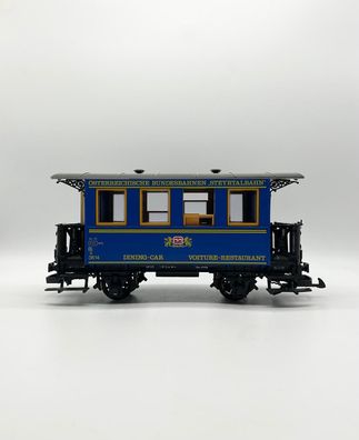 Gebrauchtes 5013013 LGB Speisewagen, ÖBB, offene Plattform, Spur 2m gebraucht 1:22,5