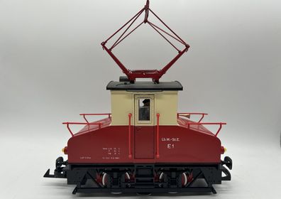 Gebrauchtes 5012032 LGB 2032 E-Lok E 1 rot / /eige Spur 2m gebraucht 1:22,5