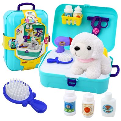 Tierpflegekoffer Hundesalon Rollenspielset