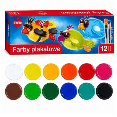 Deckfarben Schulmalfarben Fingermalfarben