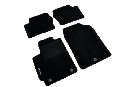 Original Kia Picanto Fußmatten Schwarz JA m. Logo Teppich Stoff Nadelfilz Textil