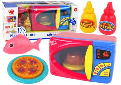 Spielzeugmikrowelle Küchenspielzeug Rollenspielset