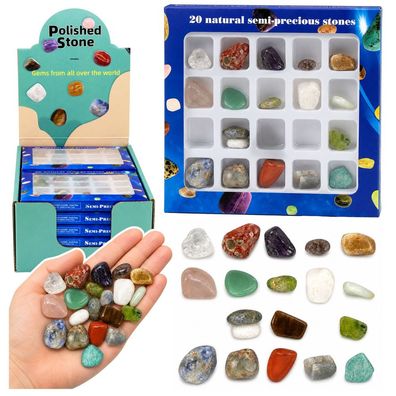 Mineraliensammlung Sammlersteine Trommelsteine