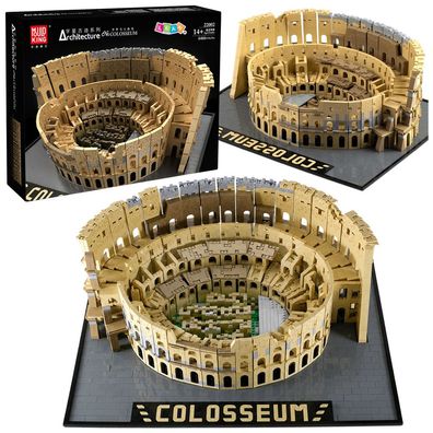 Architekturmodell Amphitheater Klemmbausteine