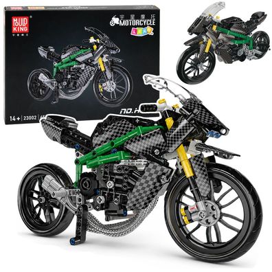 Modellbausatz Motorradmodell Klemmbausteine