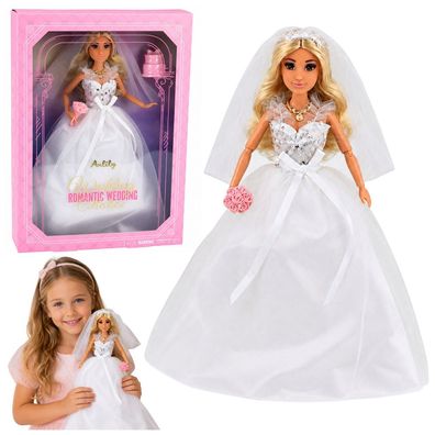 Brautpuppe Modepuppe Hochzeitsset
